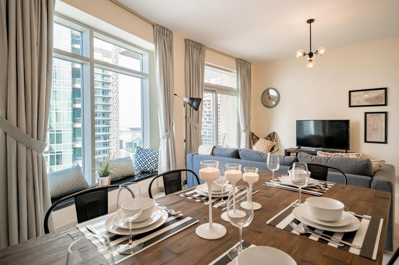 Higuests - Designer Apt With Panoramic View Near Burj Khalifa Dubai Exterior photo