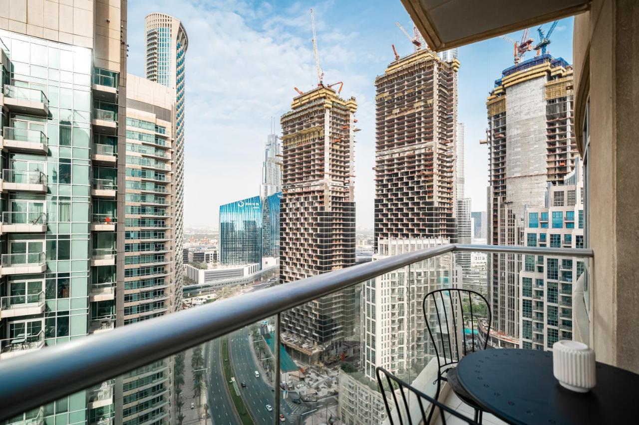 Higuests - Designer Apt With Panoramic View Near Burj Khalifa Dubai Exterior photo